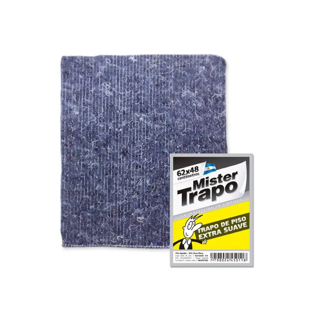 TRAPO DE PISOS GRIS MR TRAPO